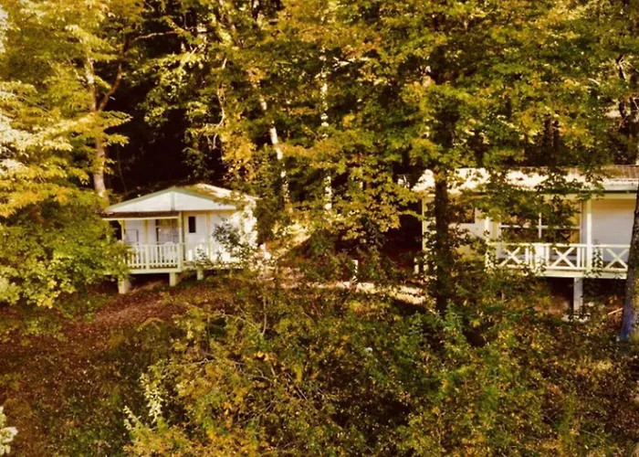 Camping Roulotte Avec Terrasse - 4 Pers. - Api-1-52-1589 Saint-Girons (Ariege)